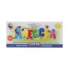 Abeceda Skládačka s písmenky a čísly +podložky plast v krabici 31x13x4cm