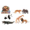 Zvířátko safari ZOO plast 11-17cm 6ks v boxu