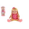 Panenka pevné tělo plast 30 cm na baterie se zvukem 2 druhy v plastové taštičce 15x34x10cm