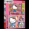 Puzzle 2x200 Hello Kitty a přátelé 41x27,5cm v krabici 26x34x4,5cm