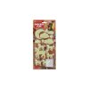 Zvířátka nalepovací na zeď/strop plast svítící ve tmě plast 3 druhy na kartě 15x32,5cm