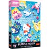 Puzzle Premium Plus: Letní vibrace Hello Kitty 1000 dílků 48x68,3cm v krabici 27x40x6cm