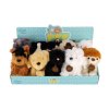 Pes,kočka plyš 18cm mix druhů 10ks v boxu 0m+