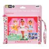 Petit Collage Oboustranné puzzle 2v1 baletky