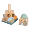 small foot Dřevěná nasazovací věž Safari