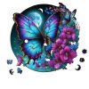 EscapeWelt Dřevěné puzzle Motýl 300 dílků