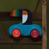 Vilac Dřevěné autíčko s klaksonem Tukan