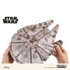 Ugears 3D dřevěná mechanická skládačka Star Wars Millennium Falcon