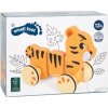 small foot Dřevěná tahací hračka Tygr
