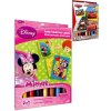 Pískování Disney kreativní set 2 obrázky s barevným pískem různé druhy