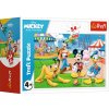 TREFL PUZZLE Mickey Mouse Den s přáteli mini 20x13cm 54 dílků 4 druhy