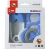 PROFIBABY Baby chrastítko špendlík + osmička v krabici pro miminko různé barvy