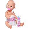 SIMBA New Born Baby set pro panenku miminko dudlík lahvička plínka (plenka)