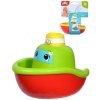 SIMBA Baby lodička s bublinkami do vany parník 11cm do vody 2 barvy