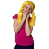 KARNEVAL paruka dětská Lollipopz Annie žlutá umělé vlasy
