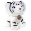 PLYŠ Tygr bílý sedící 18cm Eco-Friendly *PLYŠOVÉ HRAČKY*