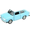 WELLY Auto retro model Trabant 601 10cm volný chod kov 4 barvy