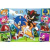 TREFL PUZZLE Ježek Sonic (Sonic the Hedgehog) 41x27cm 100 dílků skládačka
