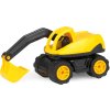 LENA Workies auto bagr 12cm pracovní stroj žlutý plast