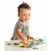 DŘEVO Baby vkládačka lesní zvířátka puzzle s úchyty *DŘEVĚNÉ HRAČKY*