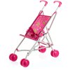 Kočárek golfové hole pro panenku miminko růžové golfky s kvítky