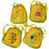 PLYŠ Batoh na záda dětský s dinosaurem žlutozelený 4 druhy