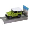 Auto terénní Jeep kovový off road zpětný chod hrdinové silnic 4 barvy