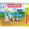 EFKO IGRÁČEK Zdravotní sestra povolání set figurka kloubová s doplňky