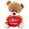 PLYŠ Zvířátko se srdíčkem I Love You 4 druhy *PLYŠOVÉ HRAČKY*