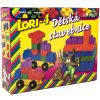 LORI 004 Stavebnice polytechnická 100 dílků plast v krabici 4