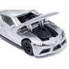 SIKU Auto sportovní Toyota GR Supra stříbrná model kov 1578