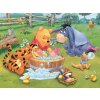 TREFL Puzzle Medvídek Pú: Prasátko se koupe 27x20cm 30 dílků skládačka v krabici