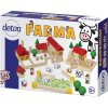 DETOA DŘEVO Farma stavebnice 100 dílků *DŘEVĚNÉ HRAČKY*
