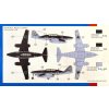 SMĚR Model letadlo Messerschmitt Me 262  1:72 (stavebnice letadla)