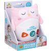 PLYŠ Roly-poly baby sova kývací pro miminko na baterie Světlo Zvuk