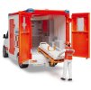 BRUDER 02676 Mercedes-Benz Sprinter sanitka s řidičem na baterie Světlo Zvuk
