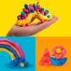 HASBRO PLAY-DOH Modelína kreativní sada 4 kelímky metalické barvy 340g