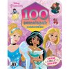 JIRI MODELS 100 samolepek s omalovánkami Disney Princezny
