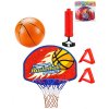 Koš basketbalový trikolora set s míčem a pumpičkou košíková