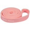 ACRA Posilovací fitness odporová guma 21mm růžová