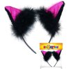 KARNEVAL Čelenka kočka s ušima s peřím v sáčku KARNEVALOVÝ DOPLNĚK