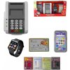 PLEJO Platební terminál set s mobilem a hodinkami na baterie Světlo Zvuk
