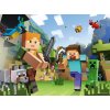 RAVENSBURGER Puzzle XXL Minecraft Steeve a Alex 100 dílků 49x36cm