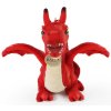 PLYŠ Drak 40cm červený Eco-Friendly *PLYŠOVÉ HRAČKY*