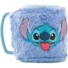 Keramický hrnek 440 ml s plyšovým návlekem postavičky Lilo & Stitch