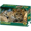 PUZZLE 3D Jaguár 31x23cm 100 dílků skládačka v krabici