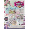 GRAFIX Magická Fantasy kniha s pohádkovými samolepkami 200+ holčičí
