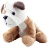 PLYŠ Pes buldok sedící 15cm *PLYŠOVÉ HRAČKY*