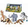 SIMBA Zvířátka veselá Safari set 5ks 9-12cm plast v krabici
