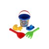 Sada na písek 5ks plast Paw Patrol/Tlapková patrola modrá v síťce 12x22x12cm 12m+ Wader